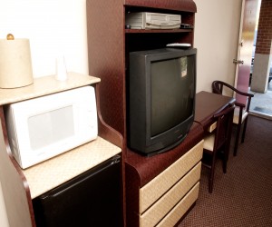 White Gables Motel - Micro-Fridge and Armoire - White Gables Motel